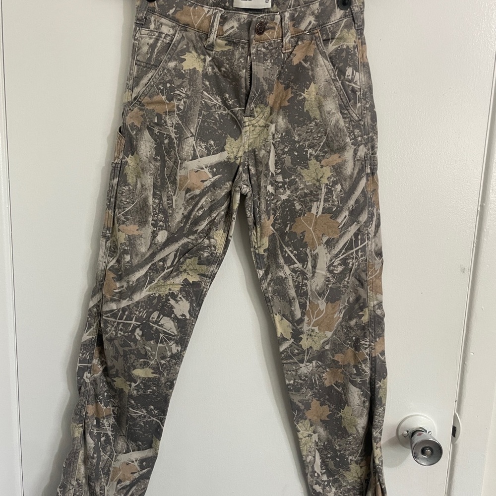 Abercrombie Kids Forest Print Cargo Pants